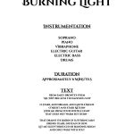 Burning Light- Info